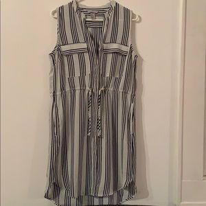 H&M Black & White Stripe Dress